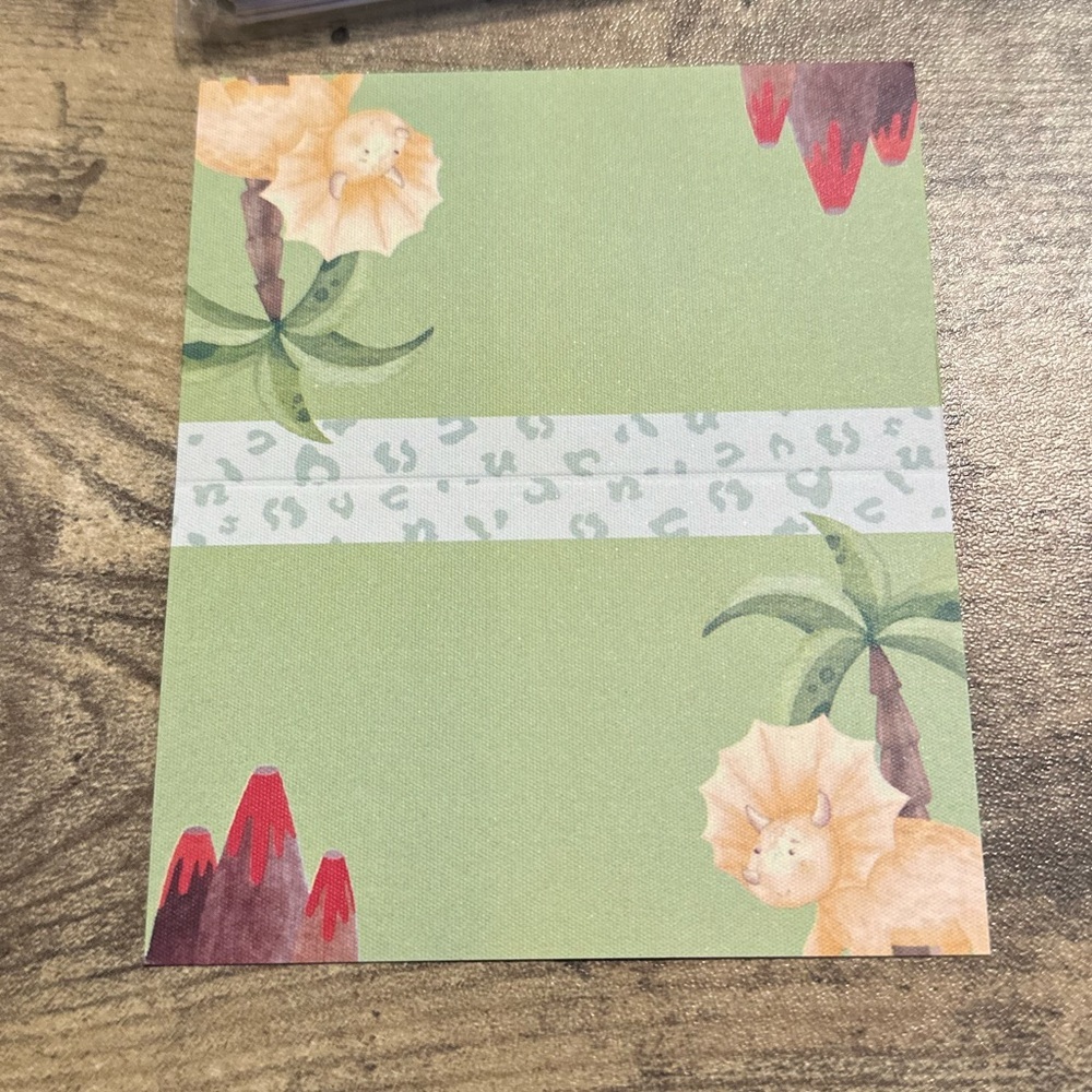 Dinosaur Themed  Place Cards - New